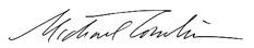 Michael Tomlilnson Signature