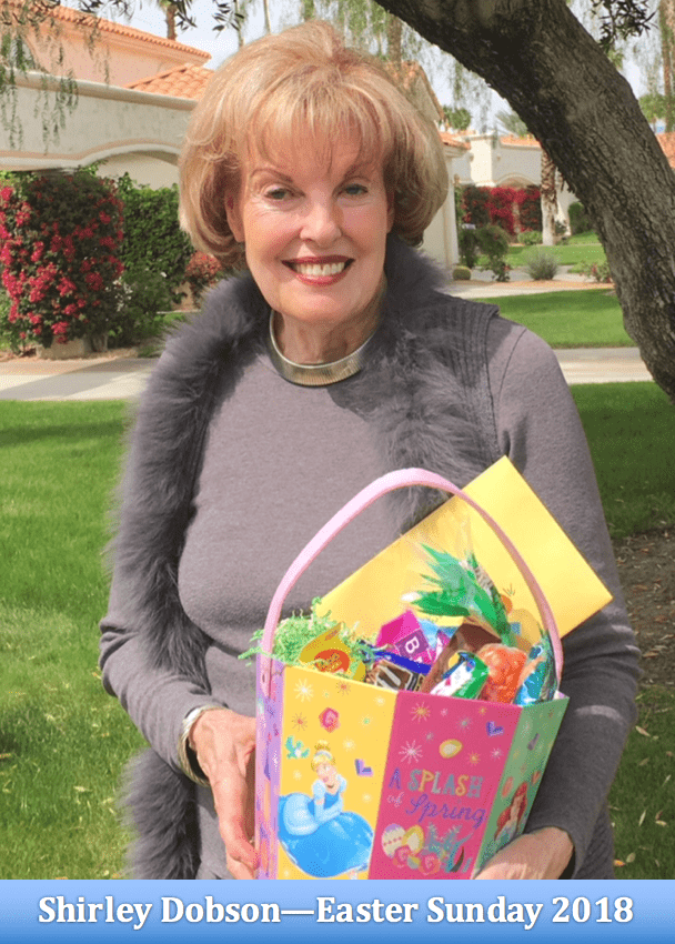 Shirley Dobson On Easter Sunday 2018